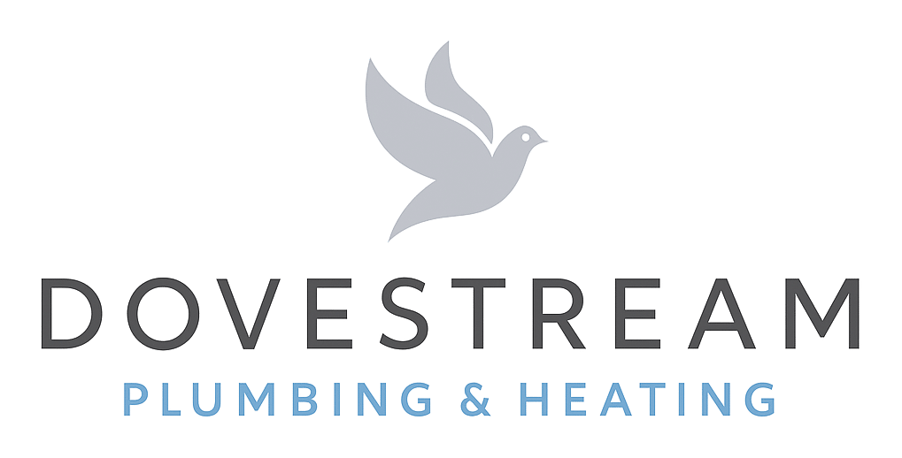 dovestream plumbing & heating logo upscaled transparent margin 0pct